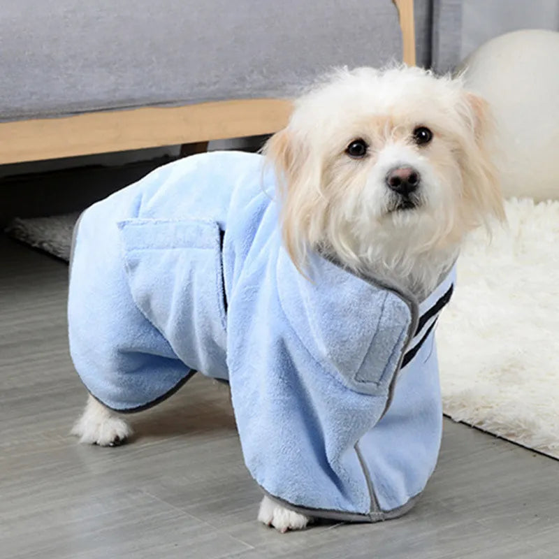 The Zoomie Robe™ — Zoomie-Proof Dog Drying Robe