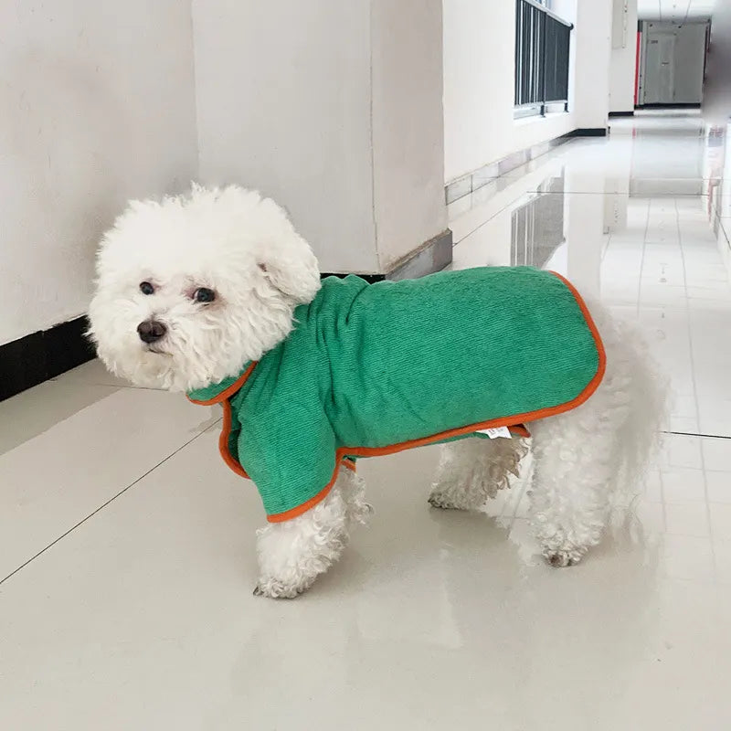 The Zoomie Robe™ — Zoomie-Proof Dog Drying Robe