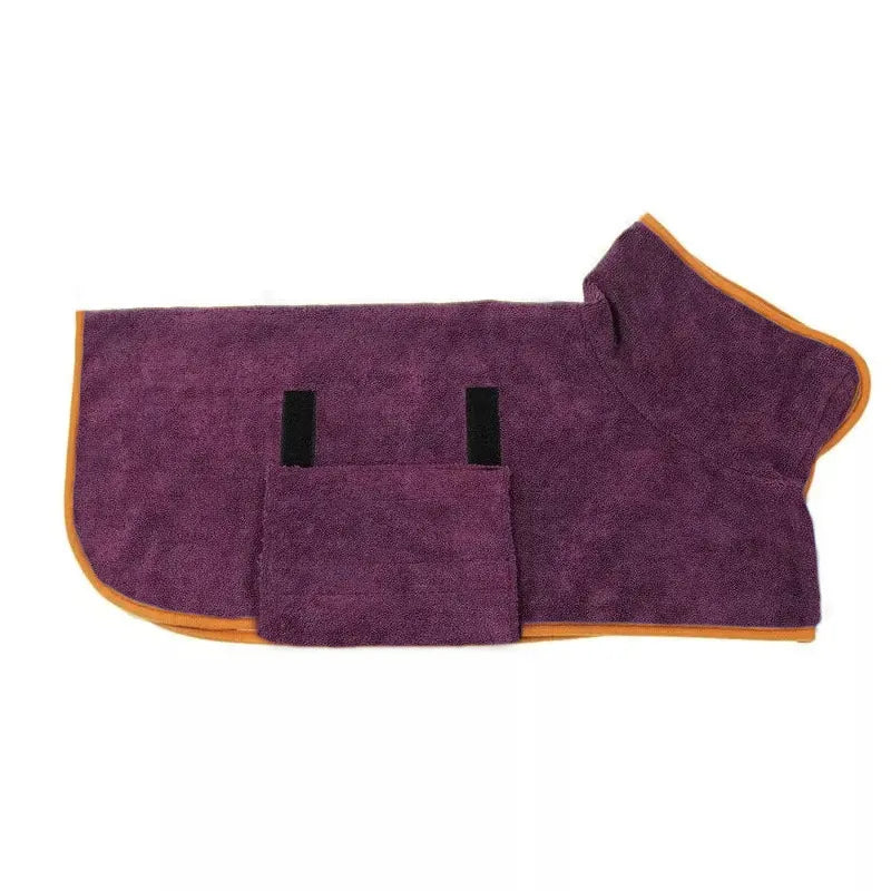 The Zoomie Robe™ — Zoomie-Proof Dog Drying Robe